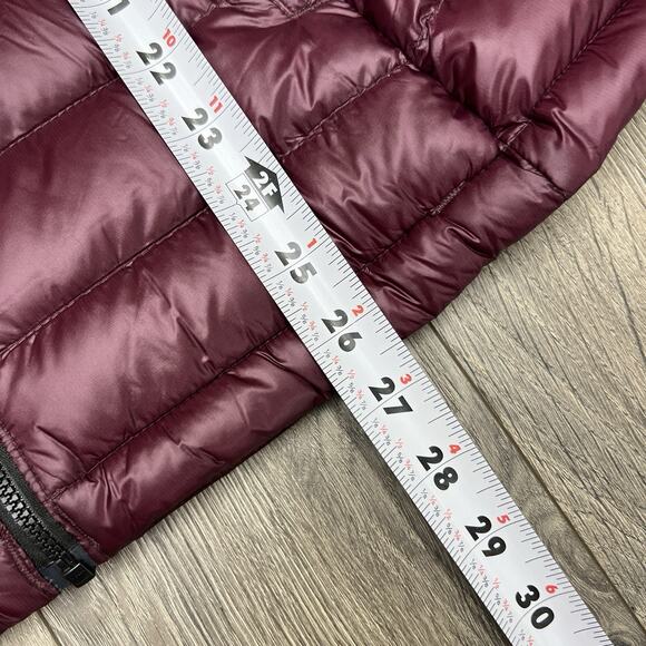 The North Face Down Jacket Size Small Womens Purple Arctic Crest Full Zip $260 - Picture 3 of 14